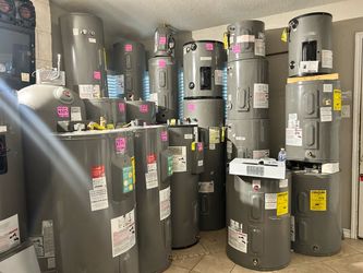 Water heaters Nuevos abollados (6 meses de garantía) gas y eléctricos