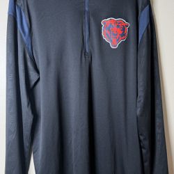 Chicago Bears Fanatics Quarter-Zip Pullover – XL