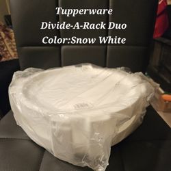 Tupperware Divide A Rack Duo Color Snow White
