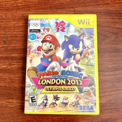Mario And Sonic At The London 2012 Olympic Games Nintendo Wii
