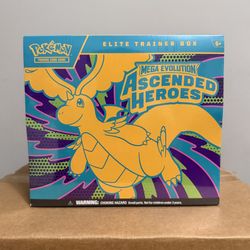 Pokemon Mega Evolution Ascended Heroes ETB *3 Available*