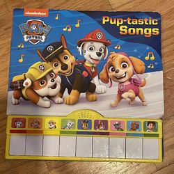 Paw Patrol Piano Book