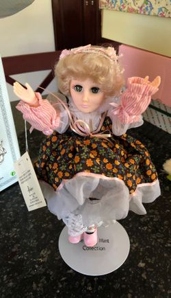 Morning doll collection limited addition porcelain doll