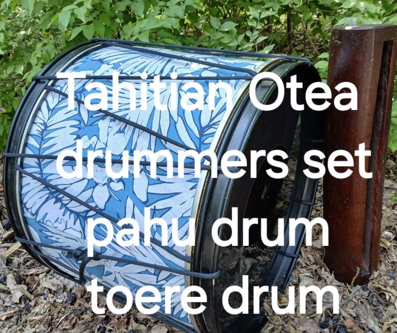 Tahitian Otea Drum Set 