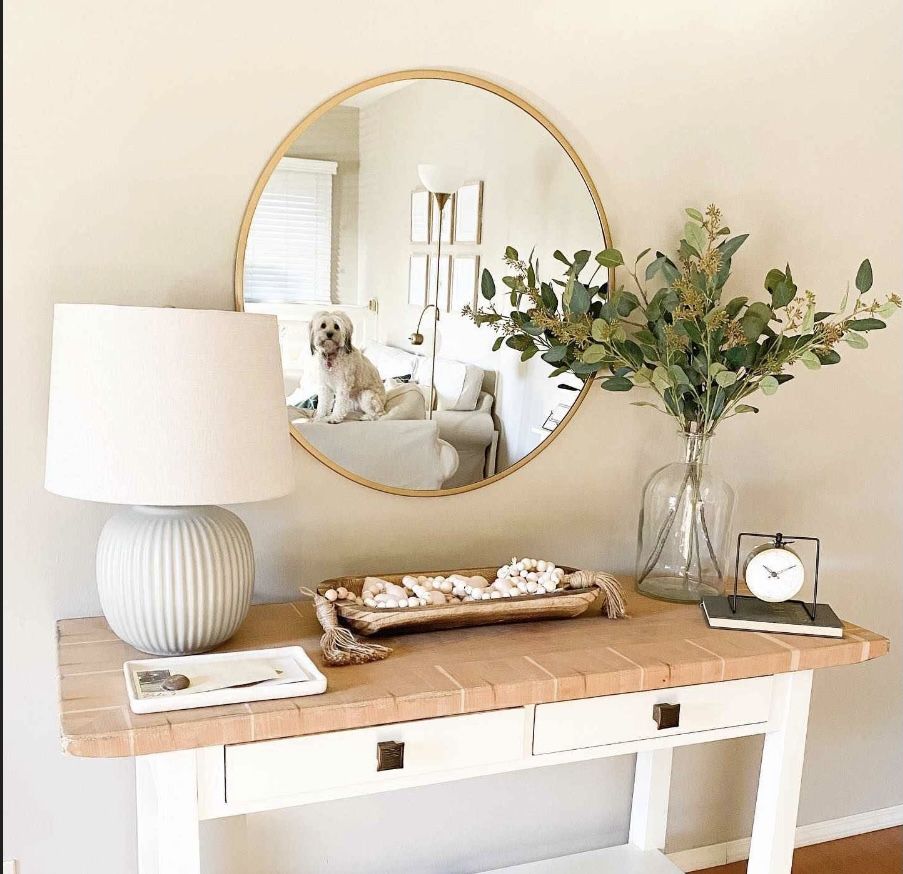 Brand New Large Ribbed Ceramic Table Lamp Threshold West Elm IKEA Anthropologie