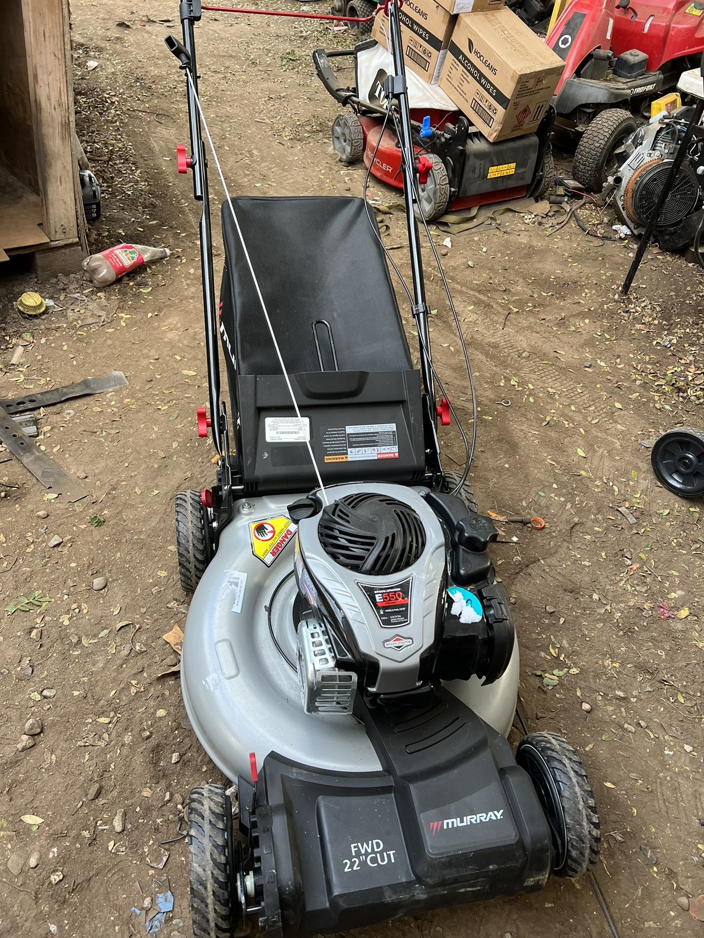 Exclusive Murray 22 in. 140 cc Briggs Stratton Walk Behind Gas
