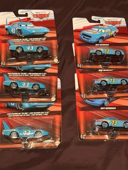 Disney Pixar Cars Die-cast Metal Cars - The King & Misti Motorkrass