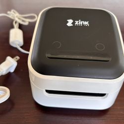 Zink Phone & Labels Wireless Printer Wi - Fi  Enabled. 