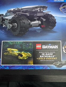 Lego Batman gold Batmobile code