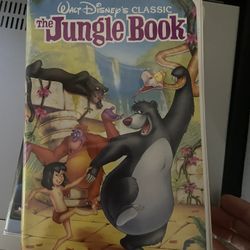 Rare Black Dimond Disney VHS of The Jungle Book