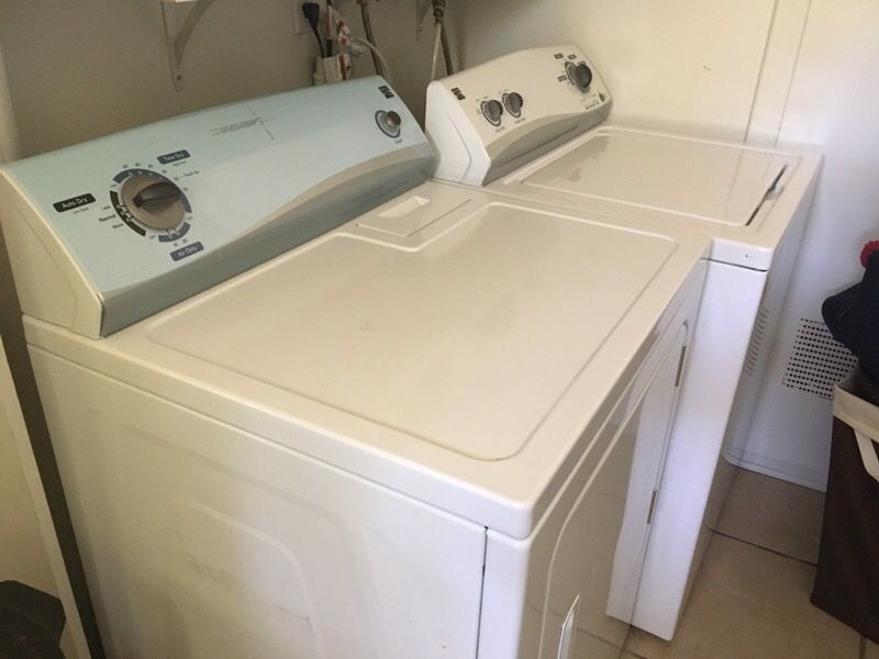 Washer and Dryer