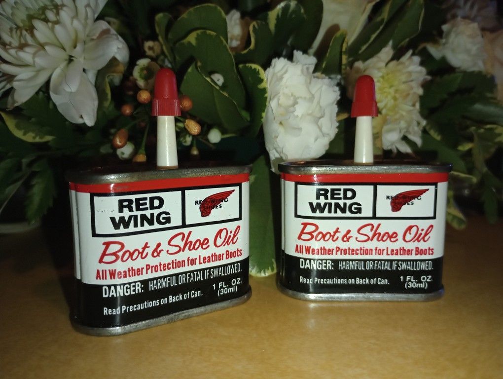 Red Wing Boot Oil, 1970's