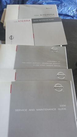 Nissan Xterra 2006 owners manual