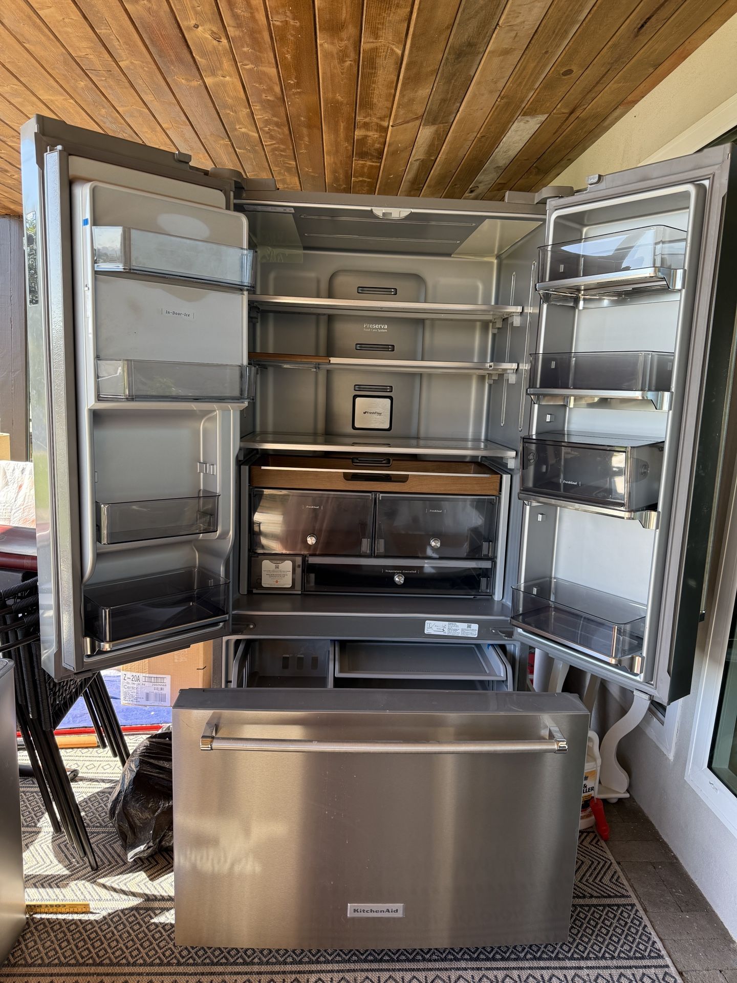 ✨ Brand New KitchenAid French Door Refrigerator – Model KRFC704FPS ✨