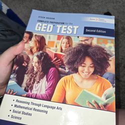 Ged Test Preparation Book 
