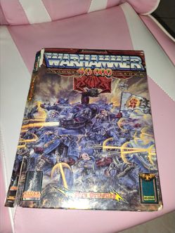 Rare 1987 Warhammer 40k Hardcover book 80s