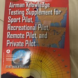 Airman Knowledge Testing Supplement for Sport Pilot, Recreational Pilot, Remote Pilot, and Private Pilot