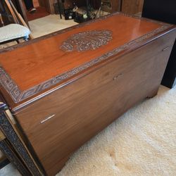 Oriental Camphor Linens Trunk