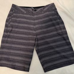 Quicksilver Hybrid Swimsuit Shorts, Amphibians Men’s Size 30 Like New Condition
