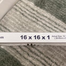 16x16x1 HVAC filter new