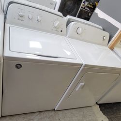 Whirlpool set Top load washer & Electric dryer with warranty Delivery Available Fee Depend on Address 🏠 🚚 🛻 
