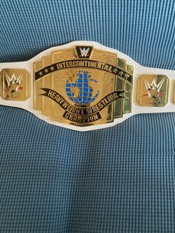 WWE Intercontinental Championship Belt White Strap.