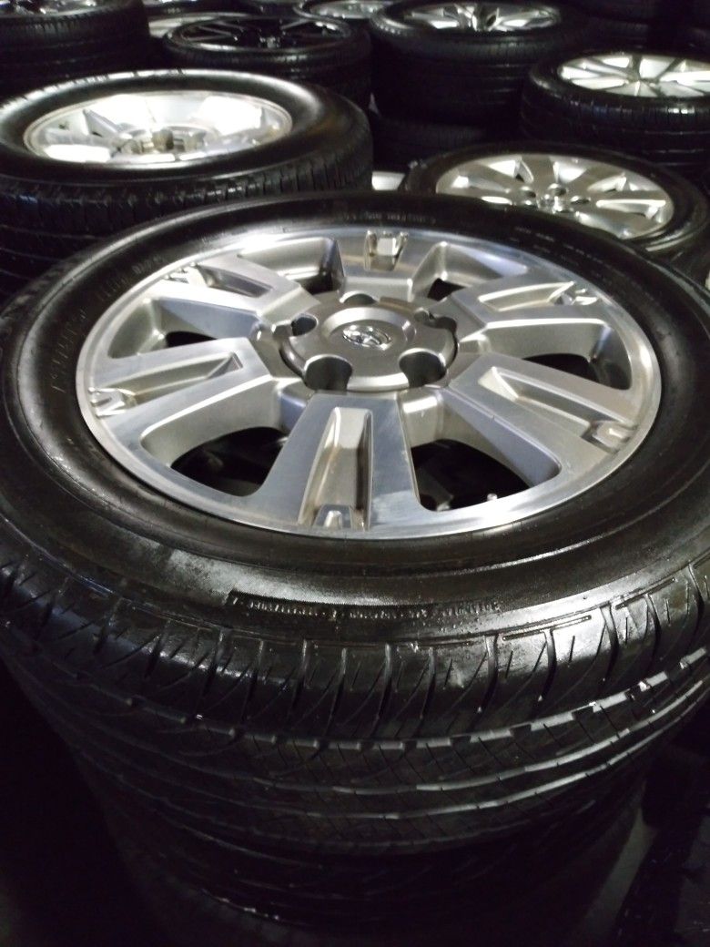 Tundra Rims Tacoma Wheels Tacoma TRD Pro Style Rims FJ Cruiser Sequoia