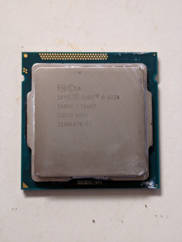 i3-3220 3.3ghz Intel Cpu
