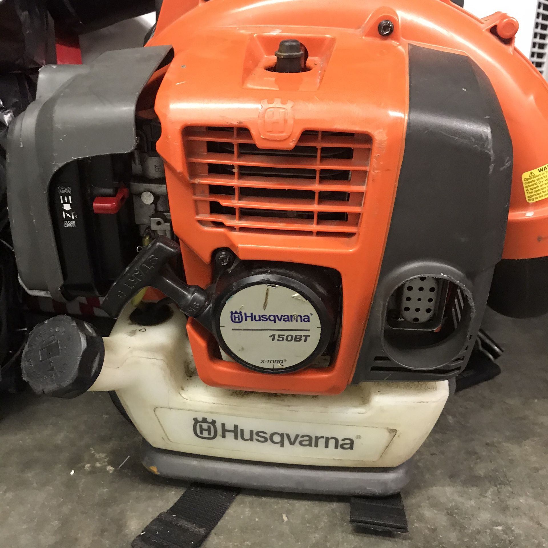 Husqvarna 150BT backpack blower for Sale in Port Orchard, WA - OfferUp