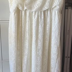Bailey Blue White Summer Dress