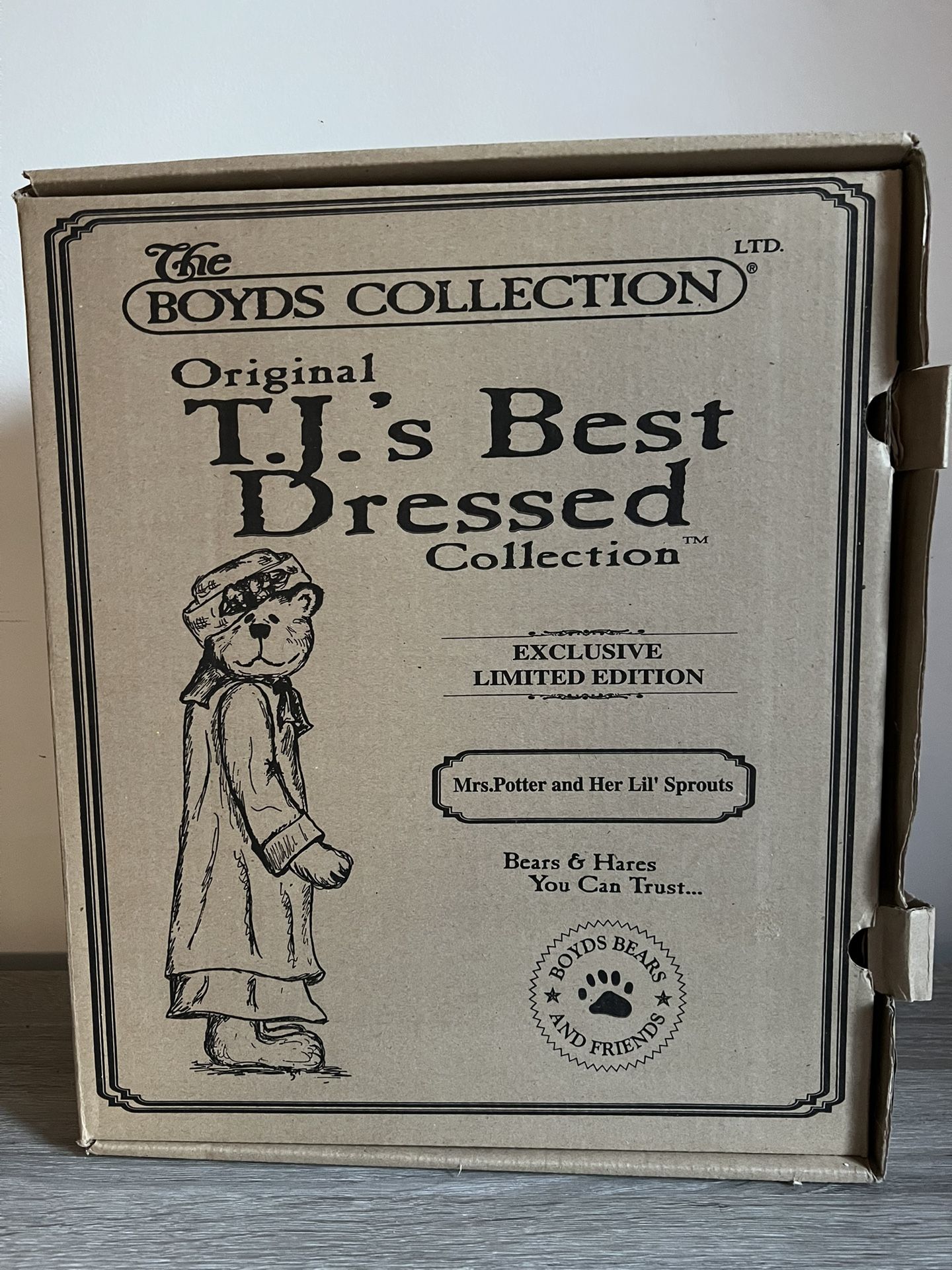 New The Boyds Collection Original T.J.s Best Dressed Collection “Mrs. Potter