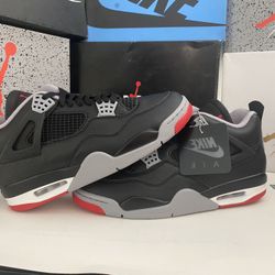 Air Jordan 4 Bred  Reimagined Size 13 ( Pick Up Only)