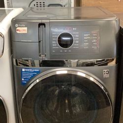 GE Washer And Dryer Combo 2 In 1 Used 4.8 Cu Ft 