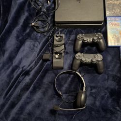 PS4 + Games And Accessories BUNDLE