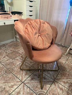 Pink soft chair