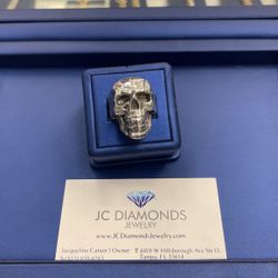 Ring Silver Skull 💀 