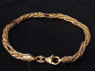 14k solid gold rare bracelet