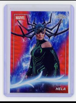 Topps Chrome Marvel Studios | Hela 1/5 FIRST ON PRINT   