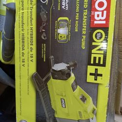 Ryobi 18v Water Pump Bare Tool