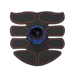 EMS Ab Trainer – USB Rechargeable Muscle Stimulator (8 Modes, 19 Levels)