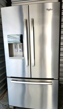 Like New French Door Refrigerator