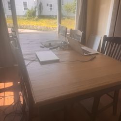 Dining Table With 6 Chairs 