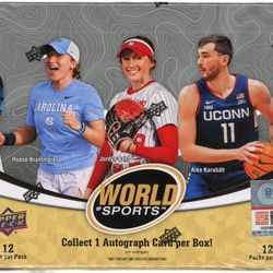 UPPERDECK WORLD OF SPORTS BLASTER BOX