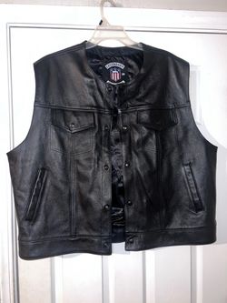 Legendary Outlaw leather Motorcycle Vest men’s 2XL
