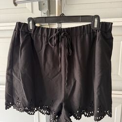Black shorts