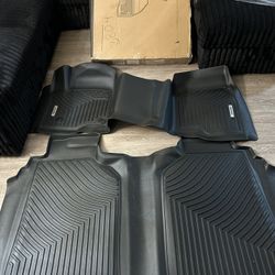 OEDRO Floor Mats 2019-2026 Chevy Silverado GMC Sierra Crew Cab