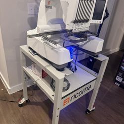 Ricoma EM-1010 Embroidery Machine — Excellent condition 🧵✨