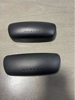 Oakley Cases with Cleaning cloth Brand New