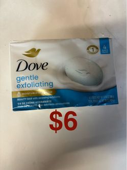 Dove Gentle Exfoliating Beauty Bar 4-Pack
