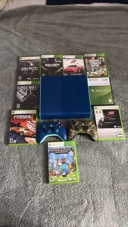 Xbox 360 E “Call Of Duty Ghosts” Edition Blue Console